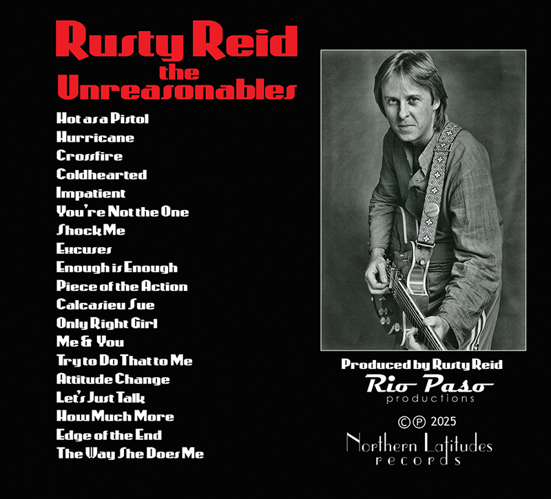 Rusty Reid & The Unreasonables album